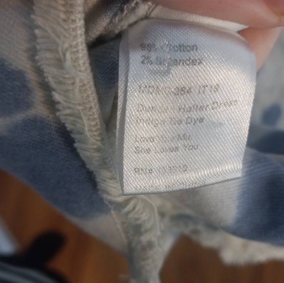 Mumu Blue from Rent the Runway Halter neck Tie-Dye Jean Dress Size Medium - Picture 7 of 9